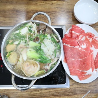 손만두전골