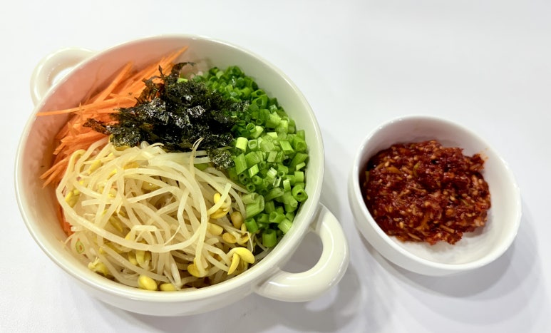 하반 간단한 콩나물밥 만드는 법 콩나물밥 양념장 만들기 황금레시피