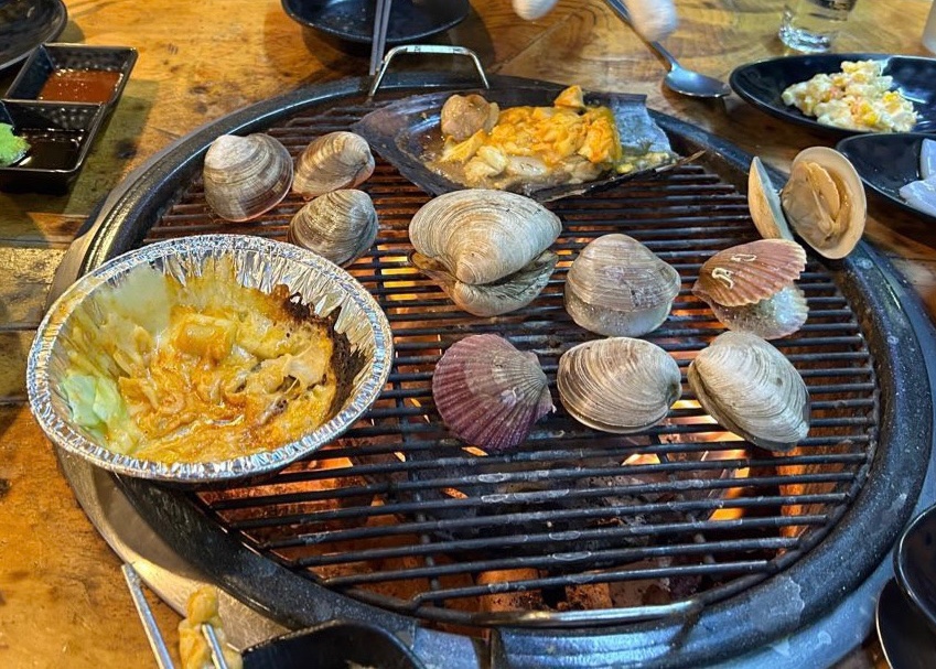 바다회조개구이 이미지