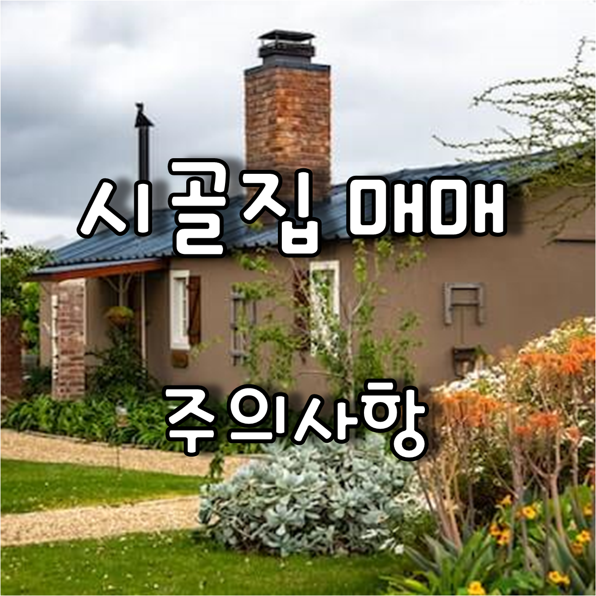  시골집 매매시 이건? 꼭 확인 하고 구입 하세요