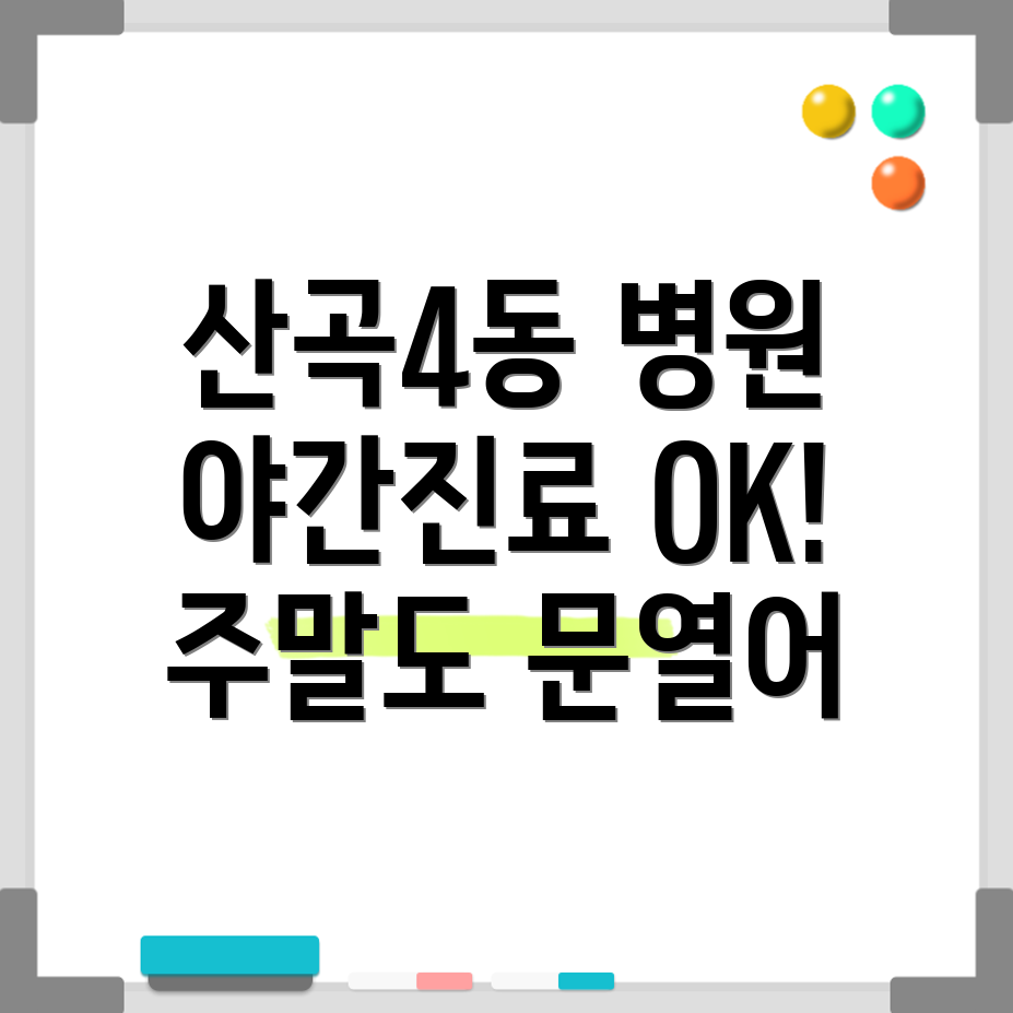 야간진료 병원