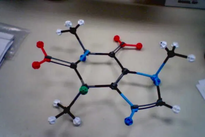 카페인-분자-구조