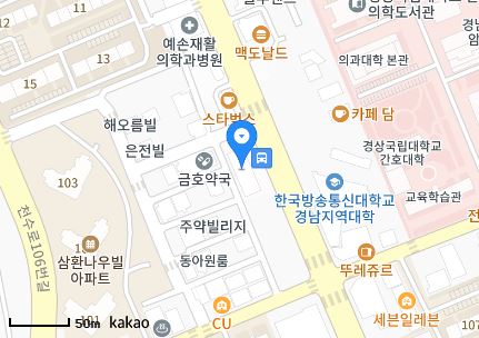 경상남도 진주시 주약동 일요일 진료 휴일 문 여는 병원