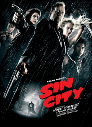  숨은명작영화추천, 액션범죄영화 다크히어로의이야기 ::씬시티(sin City):: 리뷰