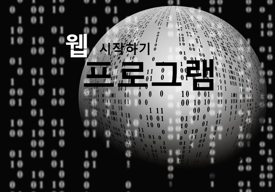  [Web] 웹프로그램이란? 어디서부터 시작하면 될까!