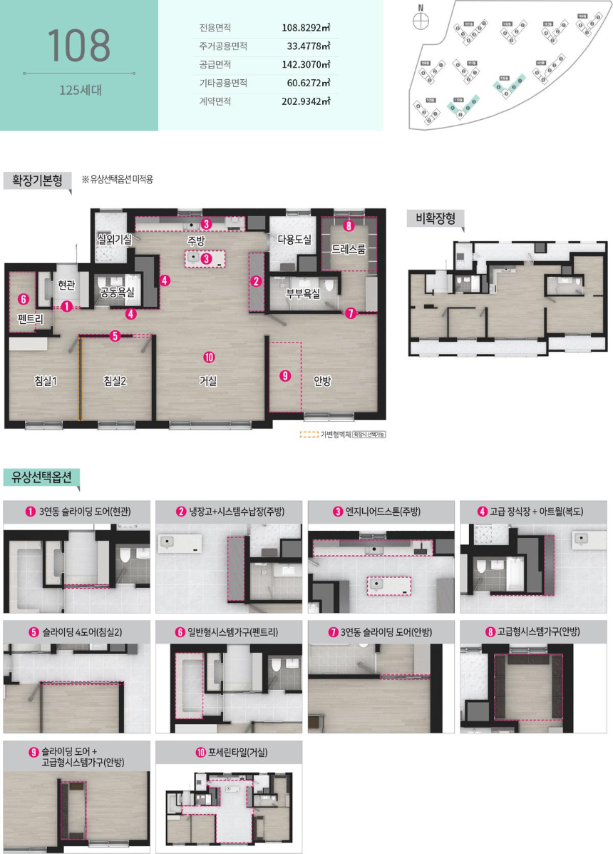 1호선 전곡역 제일풍경채 리버파크 108
