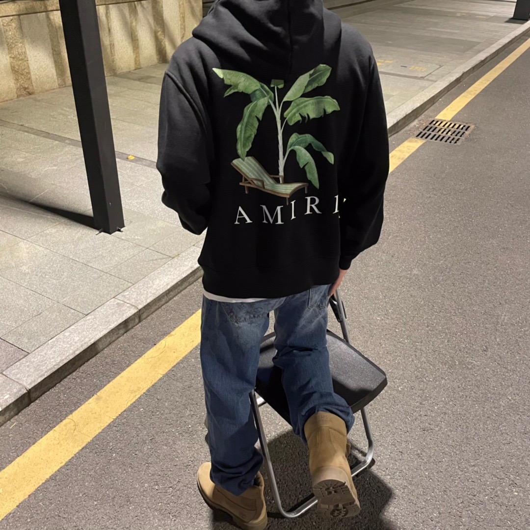  [AMIRI] 아미리 바나나 트리 베케이션 스웨트 셔츠 후드 티셔츠