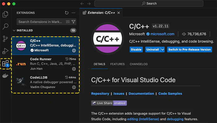 (macOS) VSCode C++ 개발 환경 구축하기