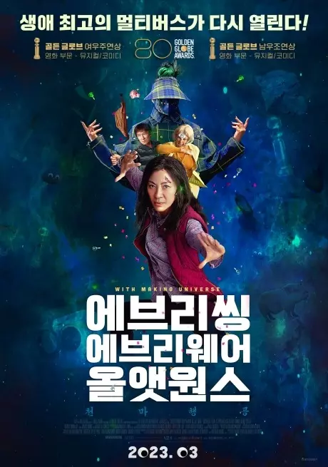 에브리씽-에브리-웨어-올-앳-원스영화-포스터