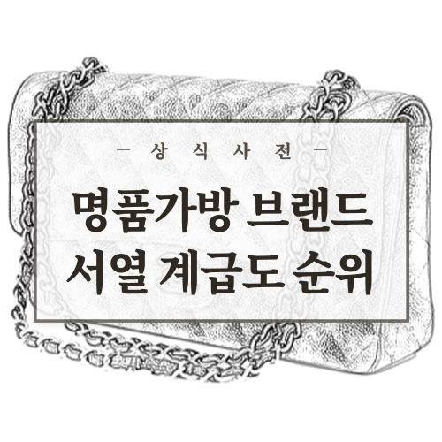 샤넬-로고가-있는-여자-핸드백이-있다