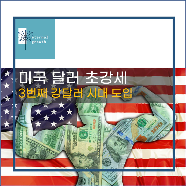 [달러강세] 미국달러 3번째 초강세 시대 도입 (feat. 미국달러인덱스)