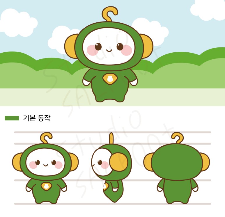캐릭터디자인 로봇 토모수석 2