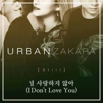 어반자카파/Urban Zakapa/널 사랑하지 않아/I Don&#39;t Love You/노래