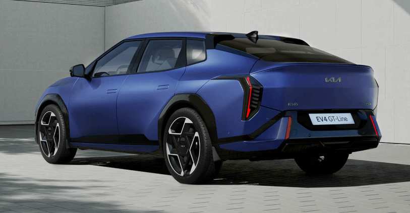 EV4 GT Line 후면 뷰