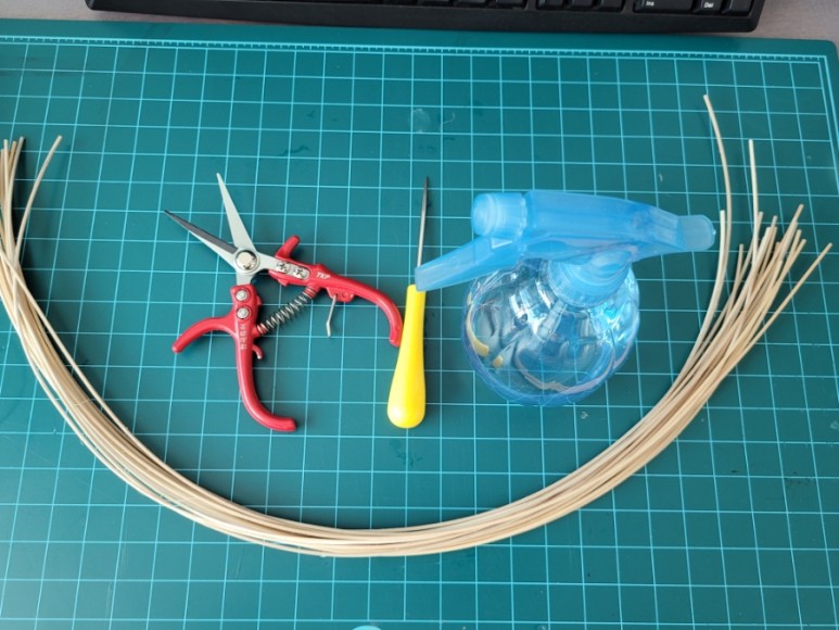 라탄 사각 바구니 만들기 사각바구니 10