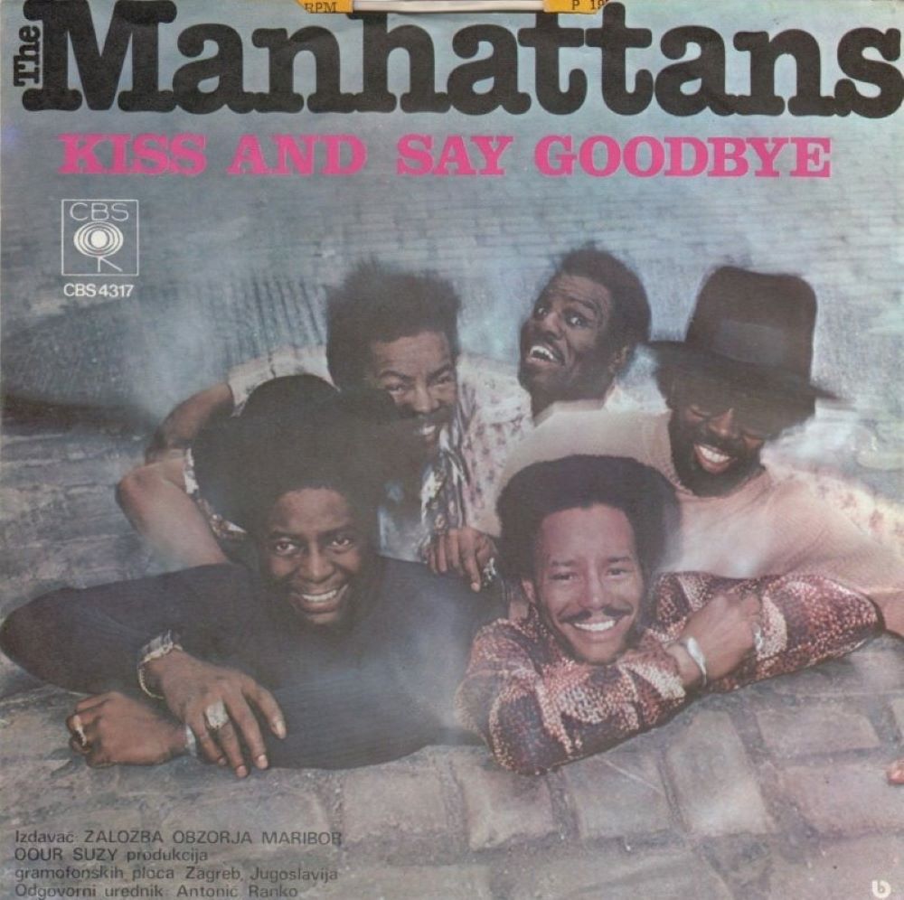 The Manhattans(더 맨하탄스) - Kiss and Say Goodbye 표지 이미지