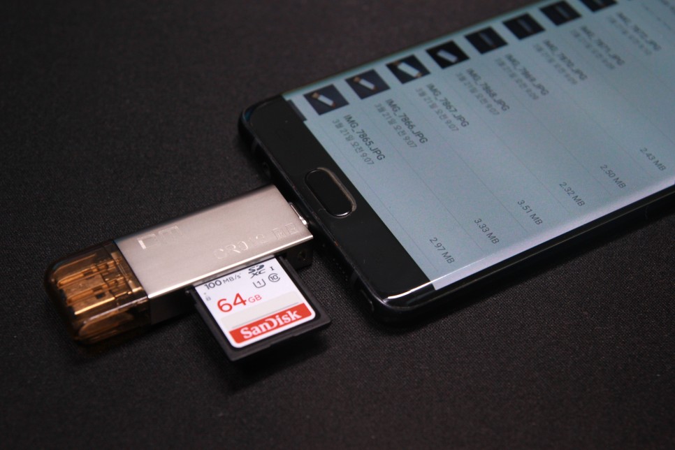 리더기 CR012 OTG USB-C타입 SD카드 DM 멀티 3