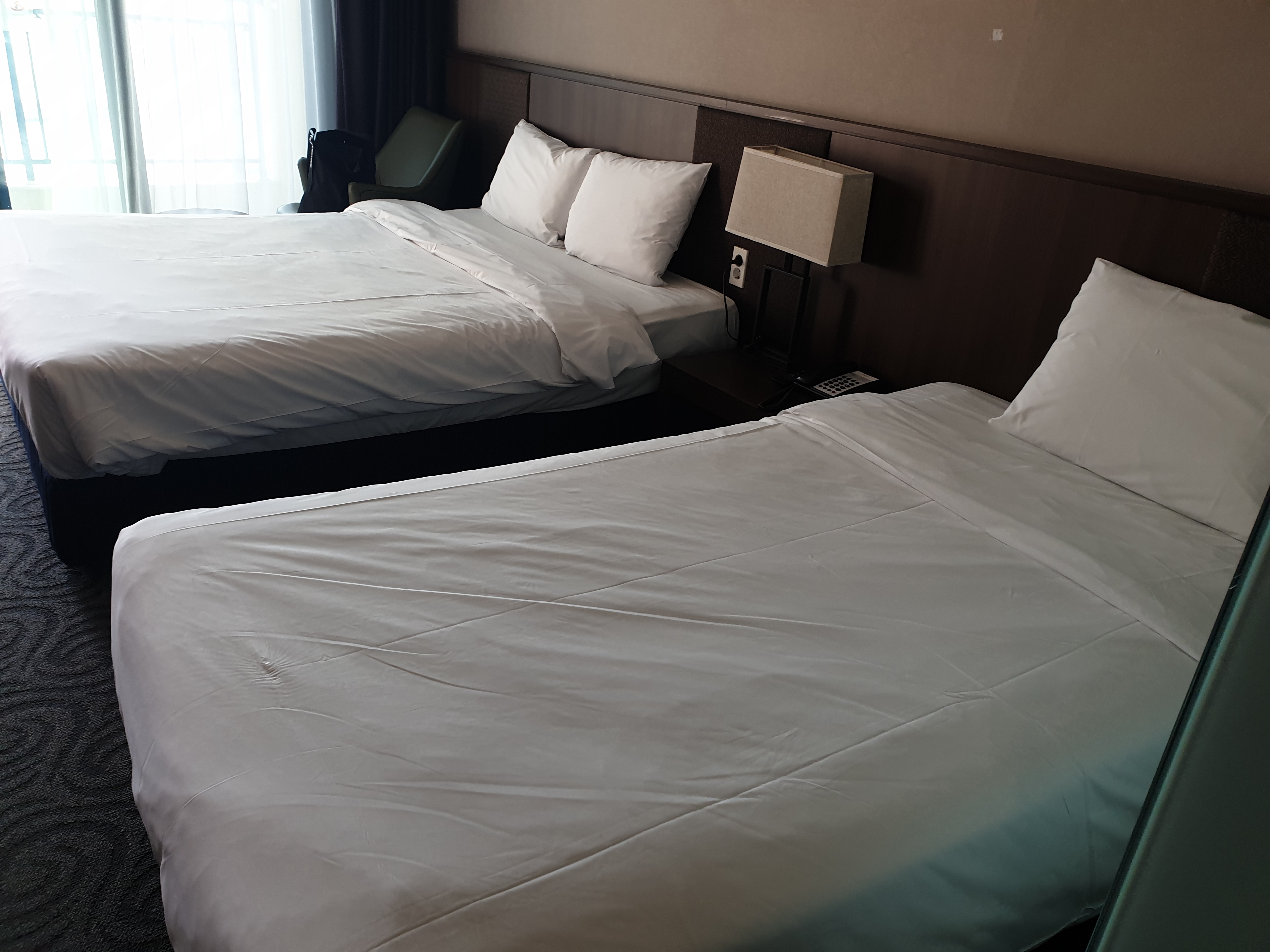 속초 라마다호텔 워터밤 패키지 디럭스 트윈 하버오션뷰 리뷰