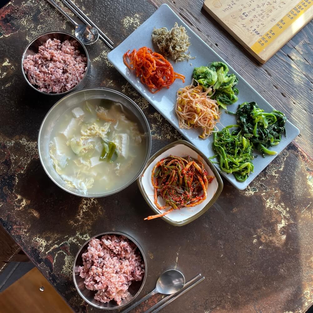 이화동 맛집 여수서대 백반 2인 상차림