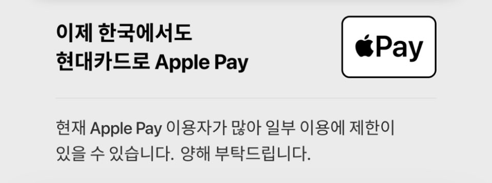 Apple Pay 카드 등록 후기 사용 가맹점