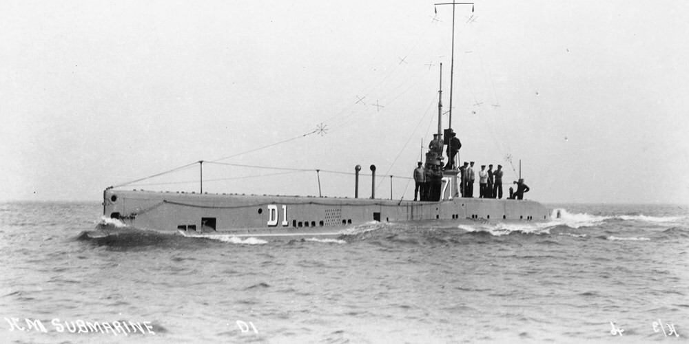 제1차 세계대전 대영제국 왕립 해군 잠수함
