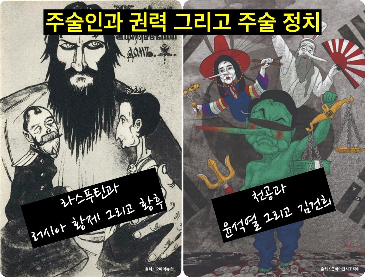  천공과 윤석열 그리고 김건희