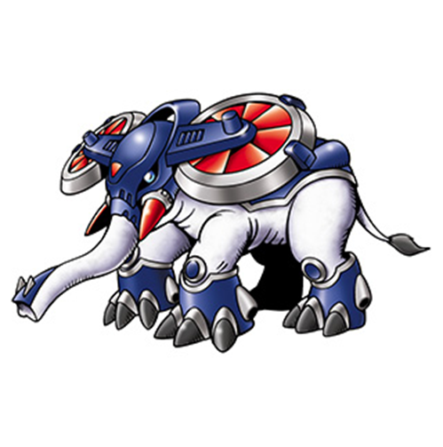  [디지몬도감] 엘레파몬 エレファモン ELEPHAMON ELEPHAMON