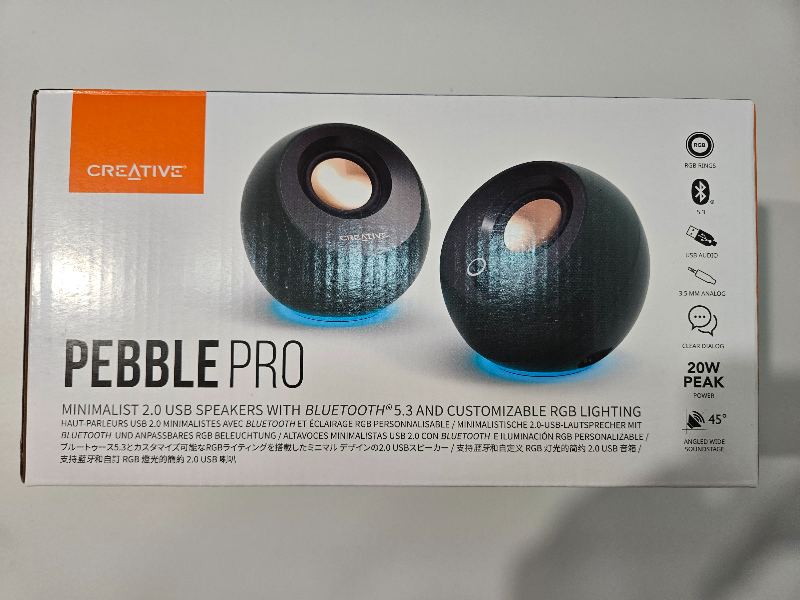  크리에이티브 페블 PRO 사용기 페블 2.0과 비교 (Creative PEBBLE PRO)