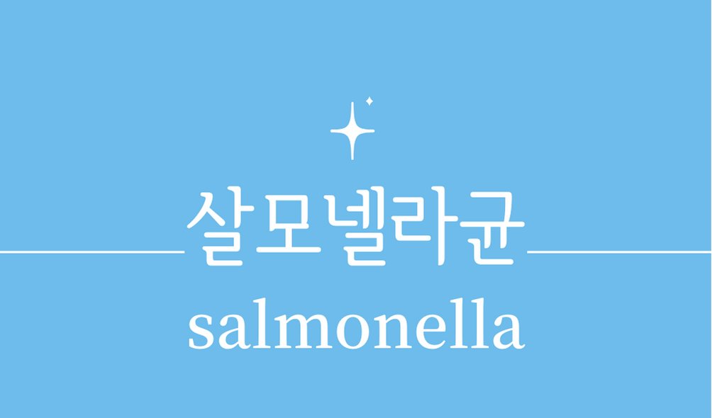 &#39;살모넬라균(salmonella)&#39;