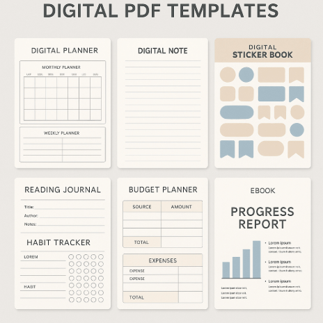 PDF 템플릿