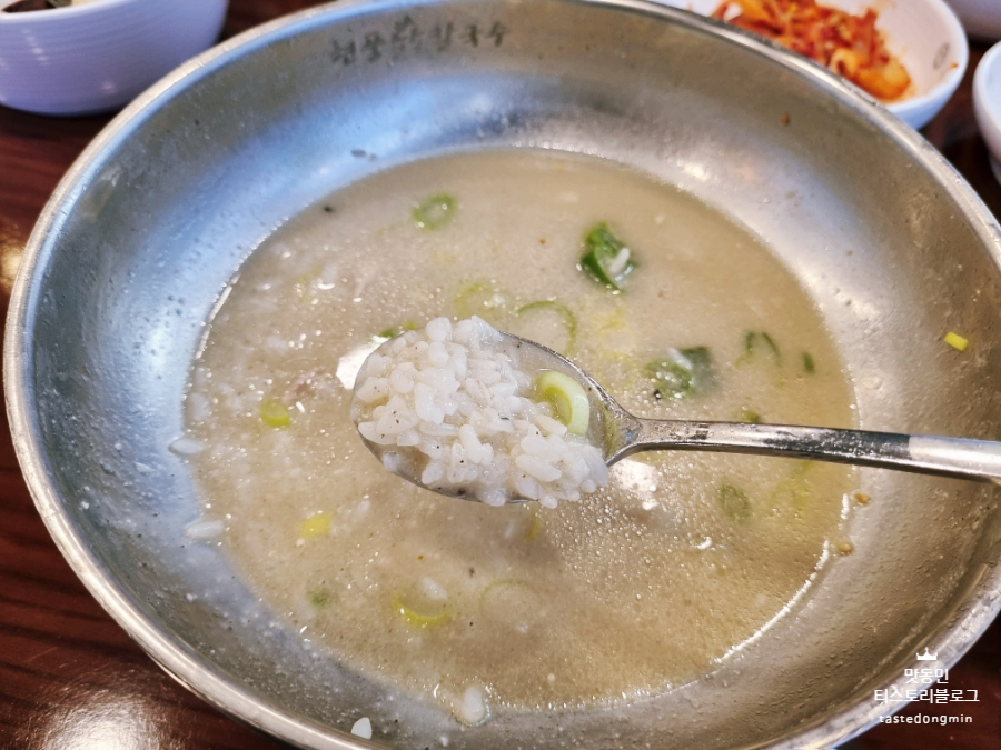 삼계칼국수 닭죽