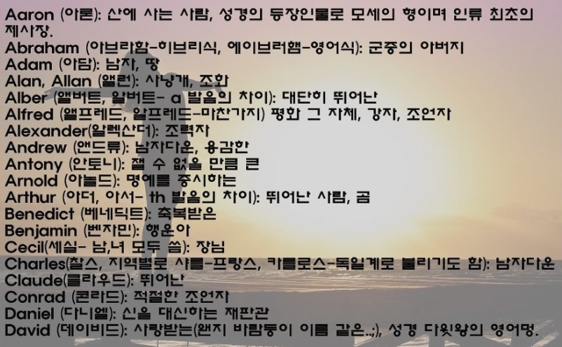 이쁜 영어 닉네임 (남자, 여자 캐릭터 잡을때 사용하면 좋은것들 모음) 이쁜 영어 닉네임 (남자, 여자 캐릭터 잡을때 사용하면 좋은것들 모음)