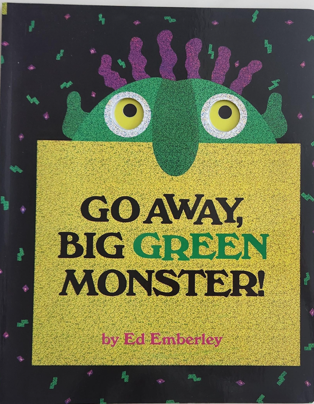 Go Away&amp;#44; Big Green Monster! 괴물과 함께 배우는 색깔과 감정 영어 감정표현 유아 영어원서 영어노래 책 앞 표지