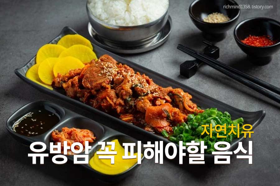 유방암 피해야 할 음식