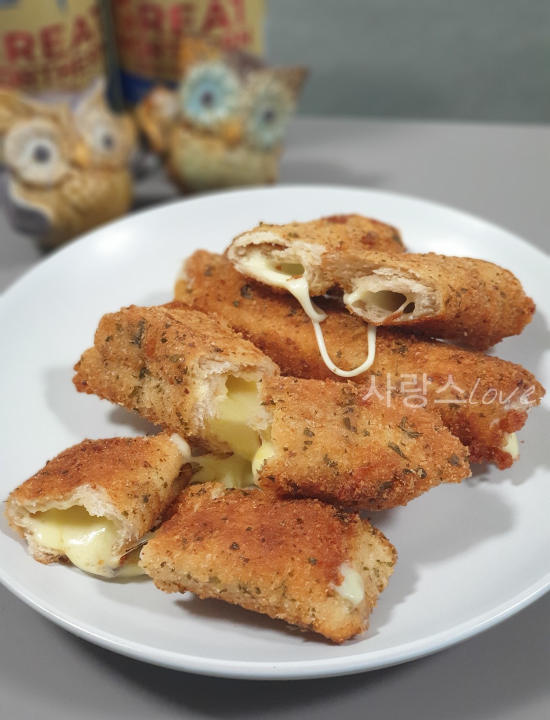  식빵 치즈 스틱 만들기 식빵 치즈 롤 간단한 간식