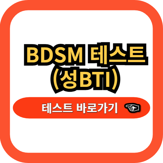 BDSM 테스트 (성BTI) 취향 알아보기