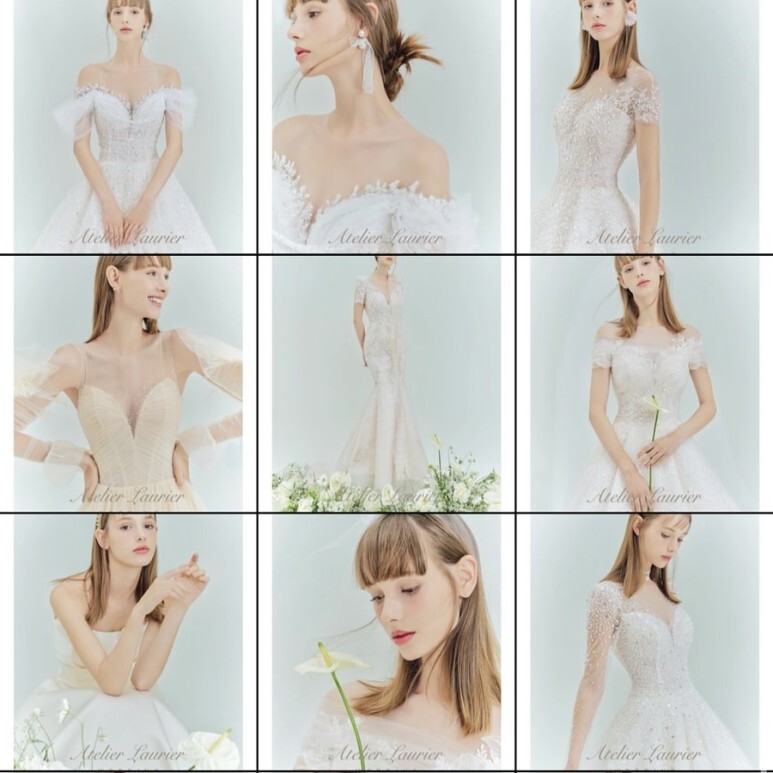 w. 아뜰리에로리에 드레스투어, 촬영 가봉 후기. 실크드레스, 풍성드레스 , 비즈드레스, 견적