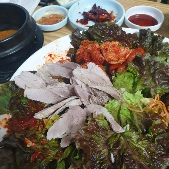 굴보쌈 달인