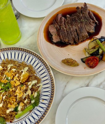 스테이크 물맛