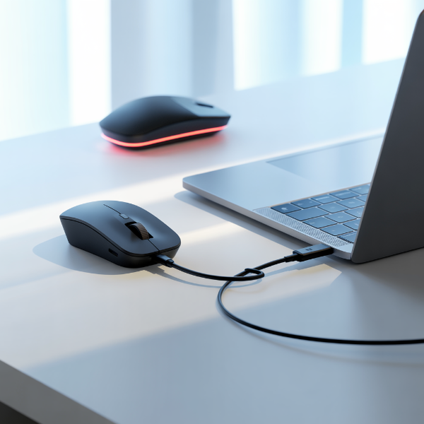 노트북 유선마우스, 무선마우스 이미지