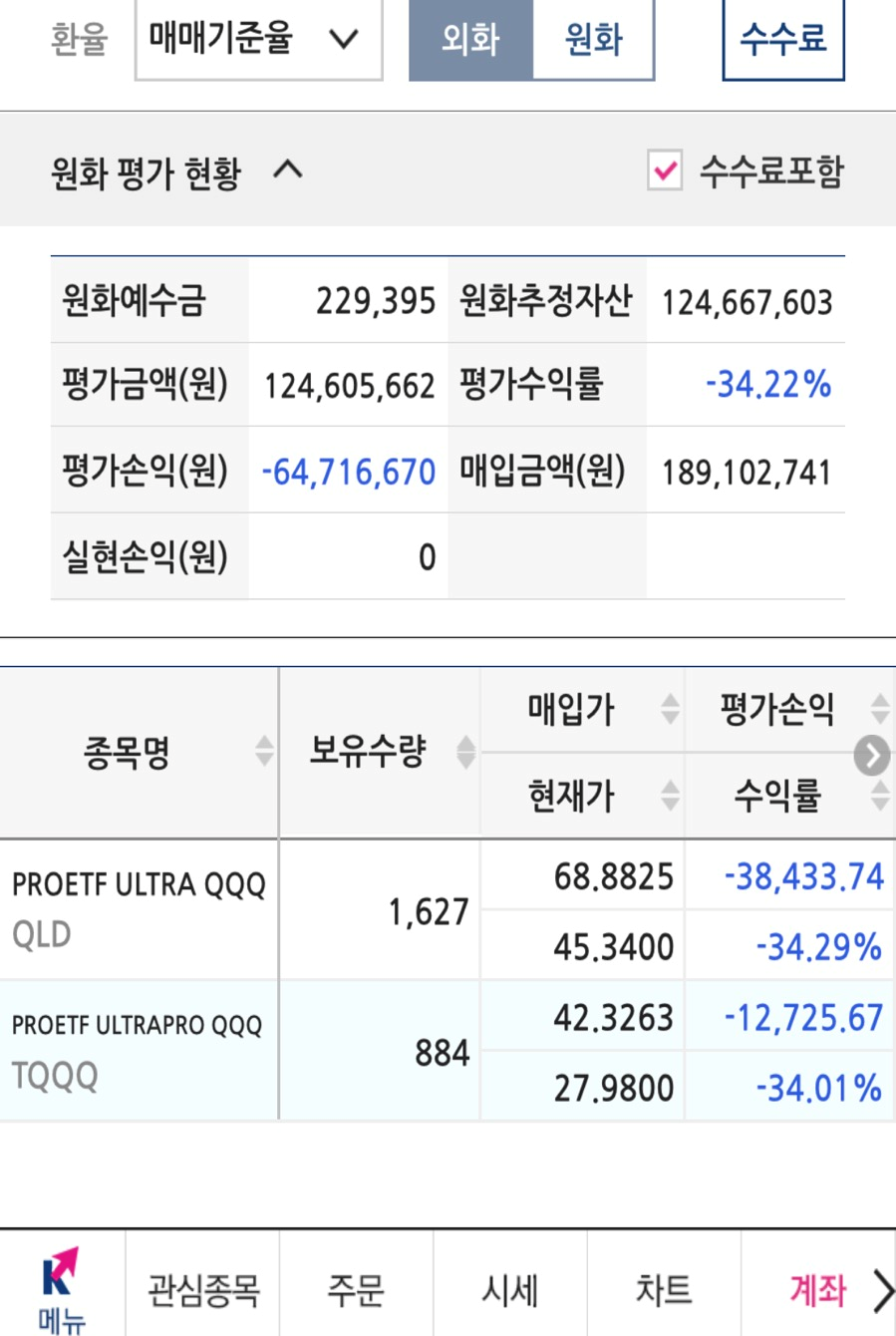 미국주식 잔고