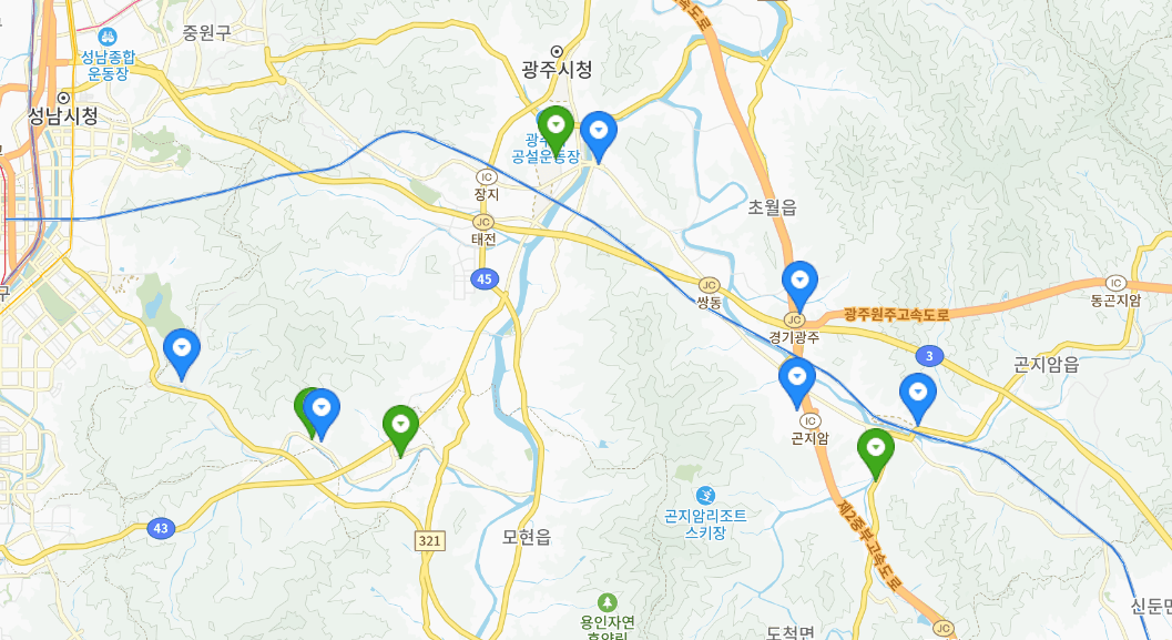 경기도 광주시,구리시,군포시 현대자동차 서비스센터 위치, 예약 (무상점검 서비스,직영점,전문블루핸즈,멤버십 안내)