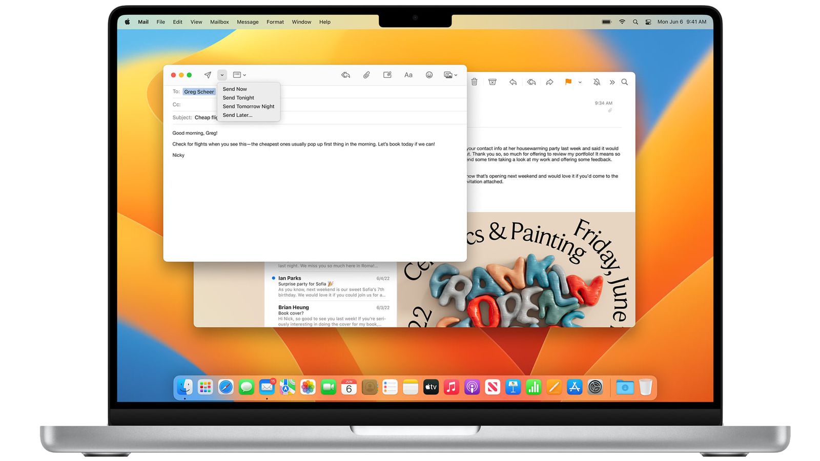 macOS Ventura Mail app