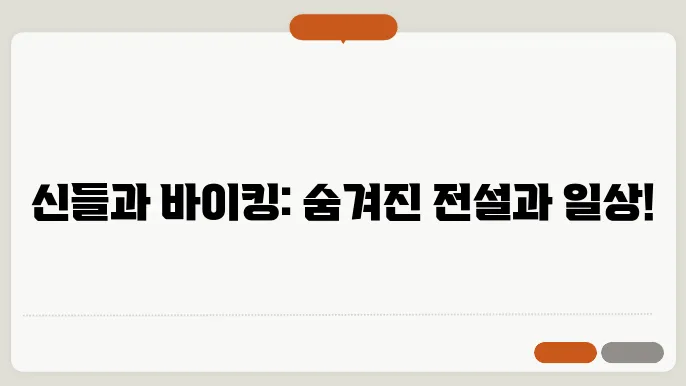 북유도의 신들과 바이킹의 생활