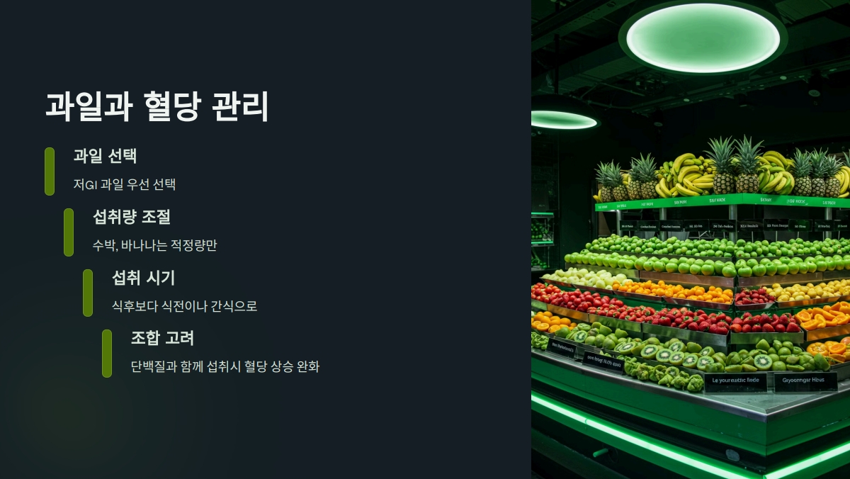 혈당 지수 낮은 음식