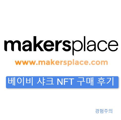  베이비 샤크 아기 상어 NFT 구매 리얼 후기 purchase  baby shark in makersplace 메이커스플레이스