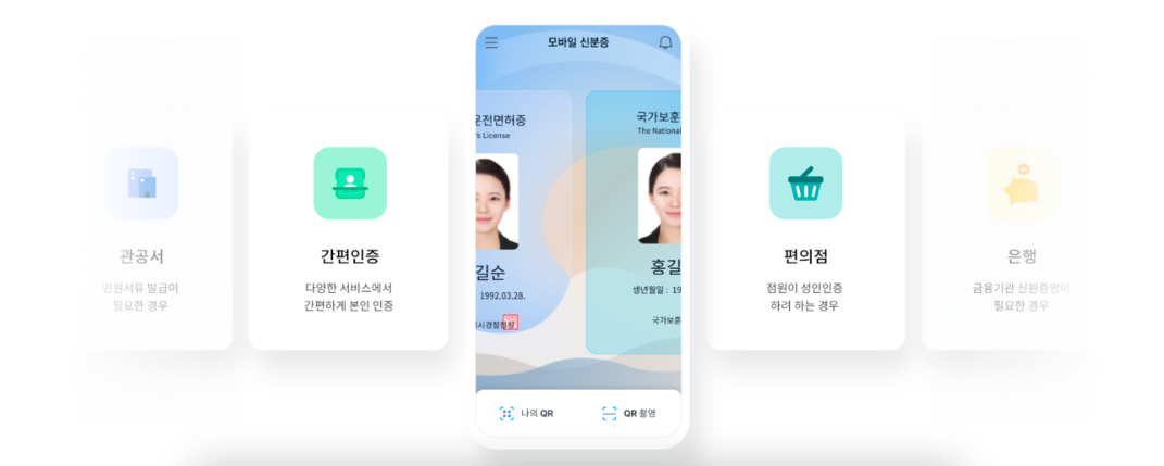 모바일 신분증의 다양한 사용