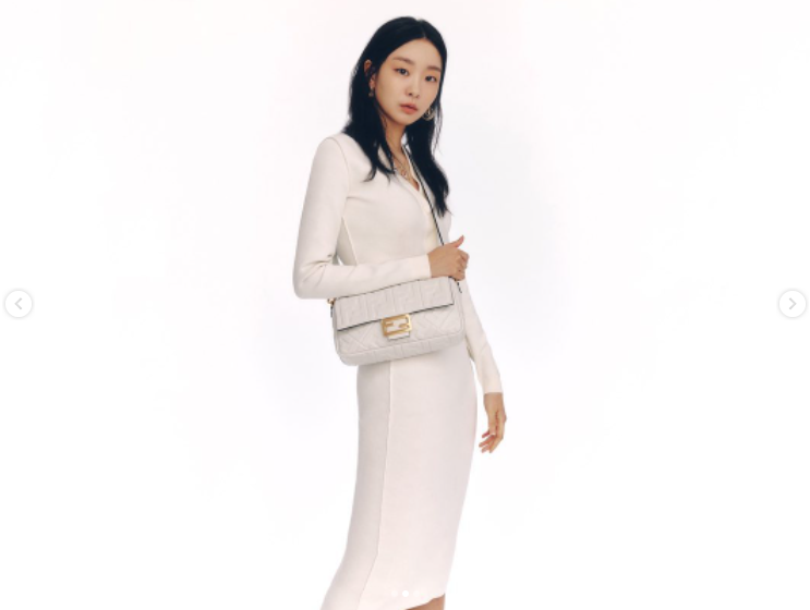  초밀착 H라인도 가뿐하게 소화하는 배우 김다미, 펜디 앰버서더로 선정