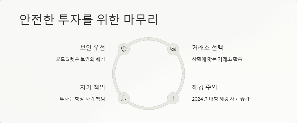 콜드월렛 연동 암호화폐 거래소 추천