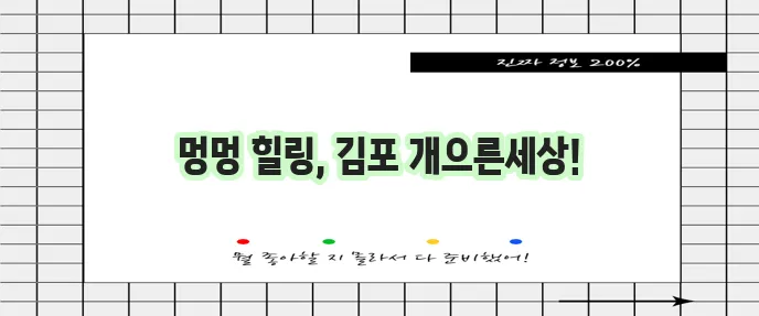 김포시 개으른세상 애견카페에서 힐링 타임을 가져보세요!